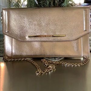 Steve Madden Rosé Gold Clutch
